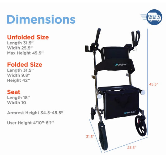 UPWalker Premium Lite (2024 Model) Dark Silver
