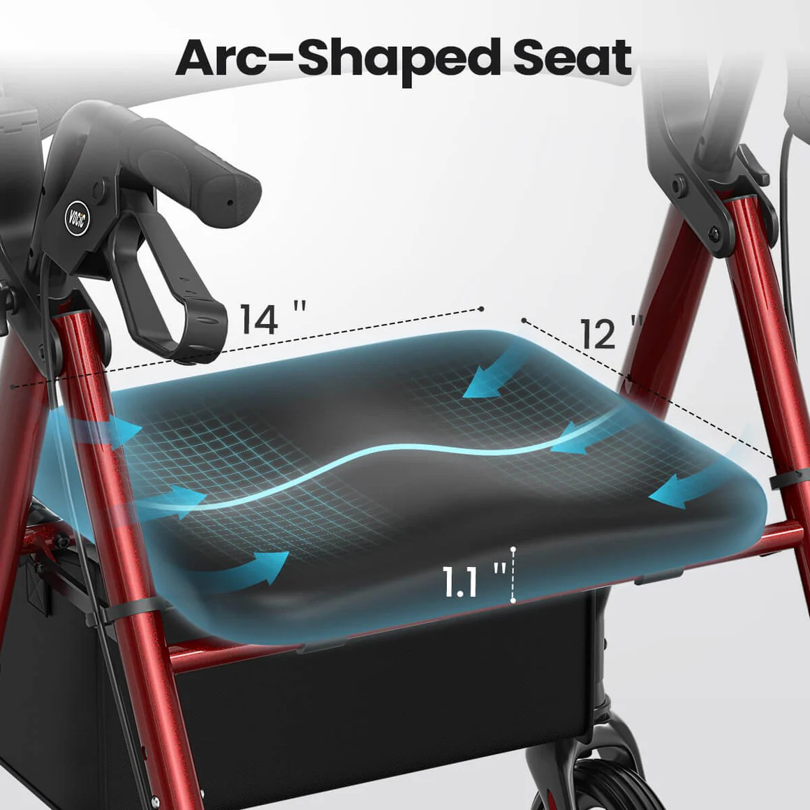 VOCIC Z21 Rollator Walker