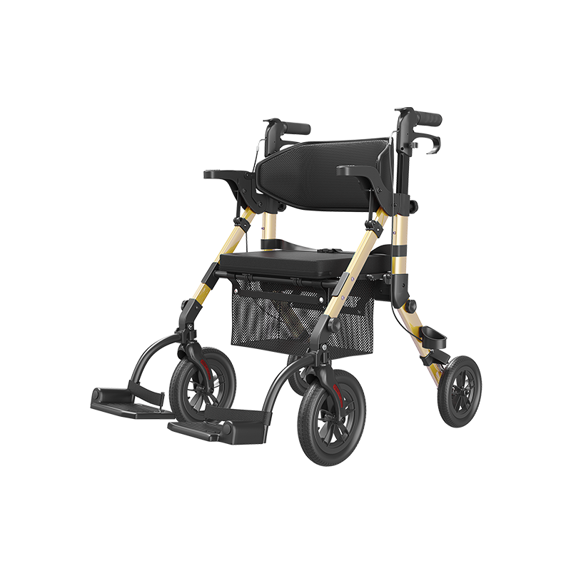 VOCIC Z51 COMBO 2 IN 1 ROLLATOR WALKER
