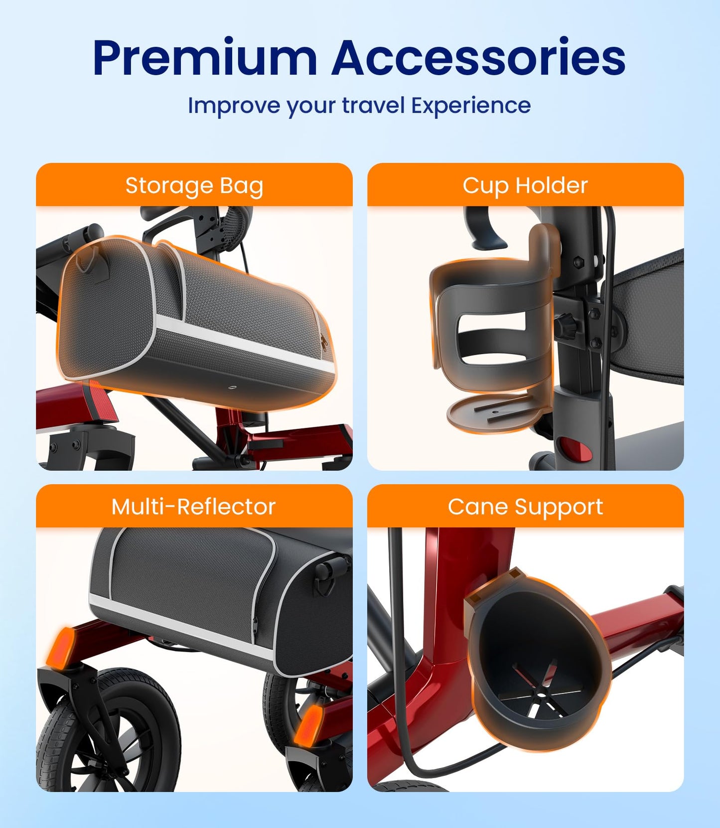 Z57 All-Terrain Outdoor Rollator
