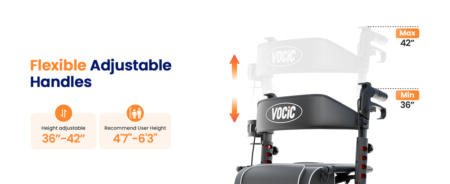 Z57 All-Terrain Outdoor Rollator