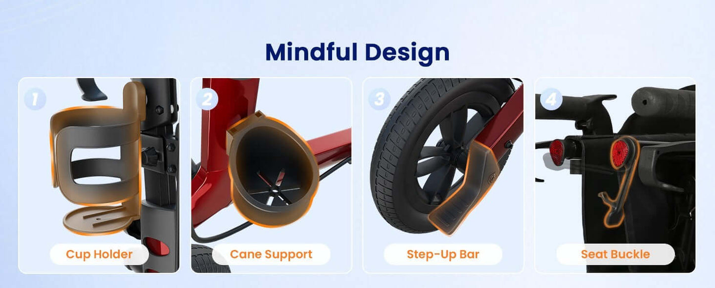 Z57 All-Terrain Outdoor Rollator