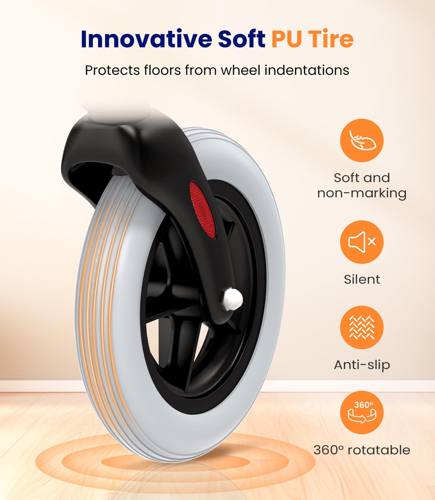 Z32 LIGHTWEIGHT INDOOR ROLLATOR WALKER