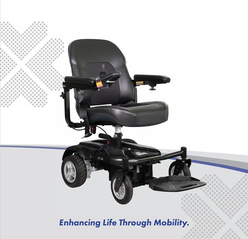 THE EZ-GO POWER WHEELCHAIR