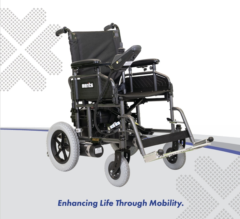 THE TRAVEL EASE FOLDING POWER WHEELCHAIR