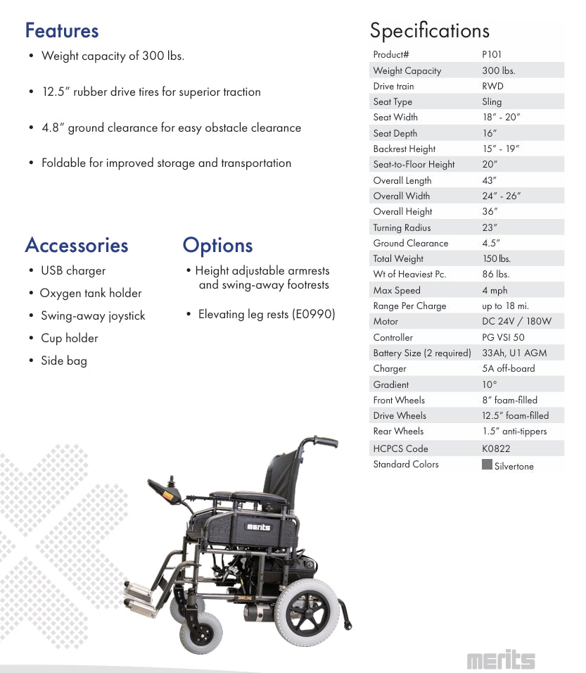 THE TRAVEL EASE FOLDING POWER WHEELCHAIR
