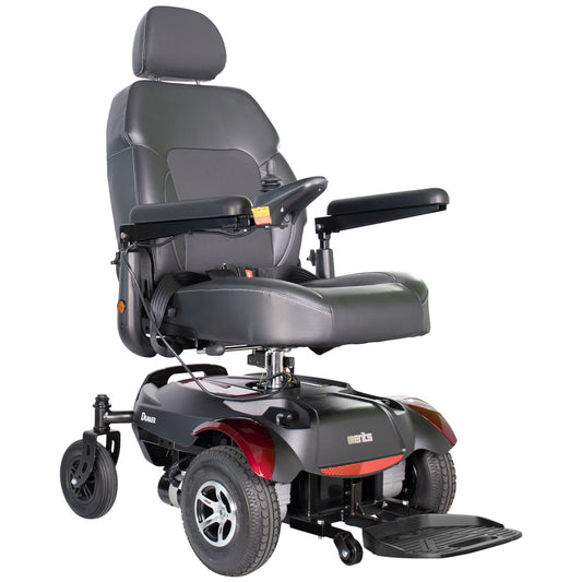 THE DUALER FWD-RWD POWER WHEELCHAIR