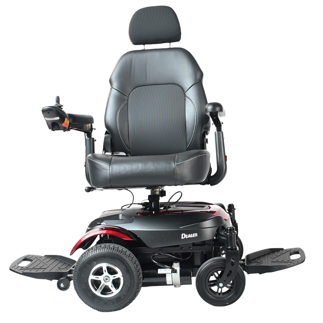 THE DUALER FWD-RWD POWER WHEELCHAIR