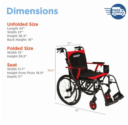 Journey So Lite Ultra Lightweight Wheelchair