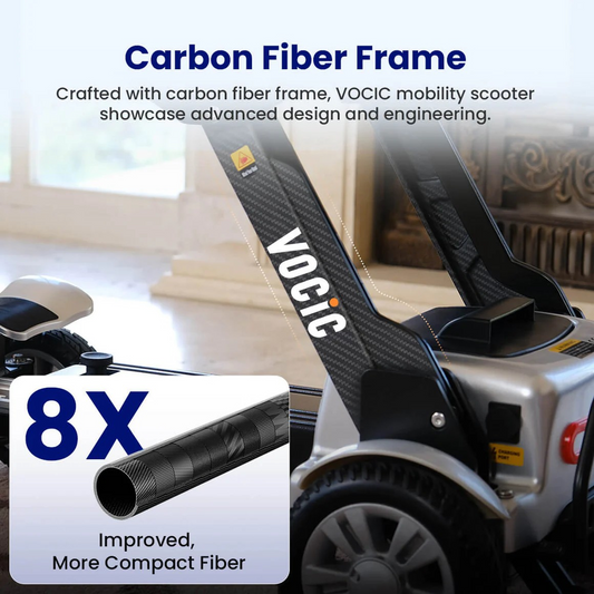VOCIC D71 LIGHTWEIGHT FOLDABLE CARBON FIBER SCOOTER