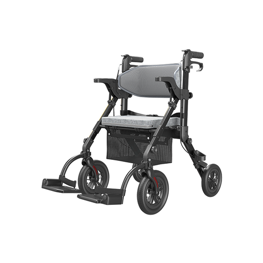 VOCIC Z51 COMBO 2 IN 1 ROLLATOR WALKER