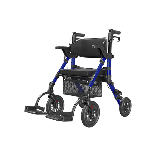 VOCIC Z51 COMBO 2 IN 1 ROLLATOR WALKER
