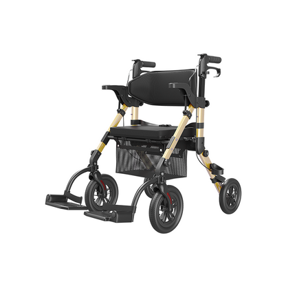 VOCIC Z51 COMBO 2 IN 1 ROLLATOR WALKER
