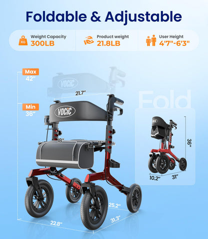 Z57 All-Terrain Outdoor Rollator