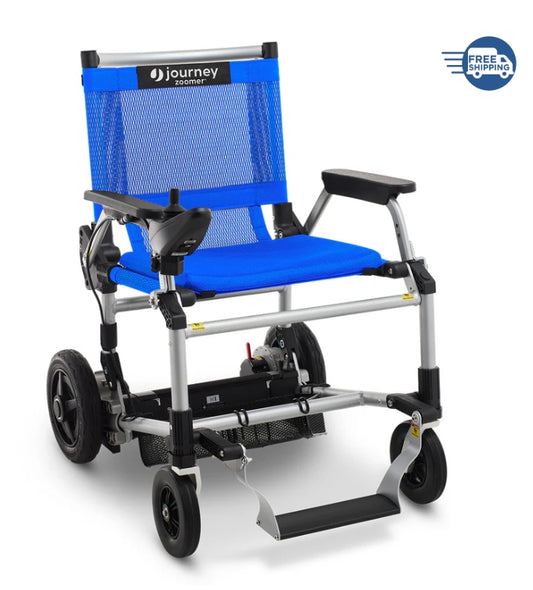 Journey Zoomer Lightweight Folding Power Chair