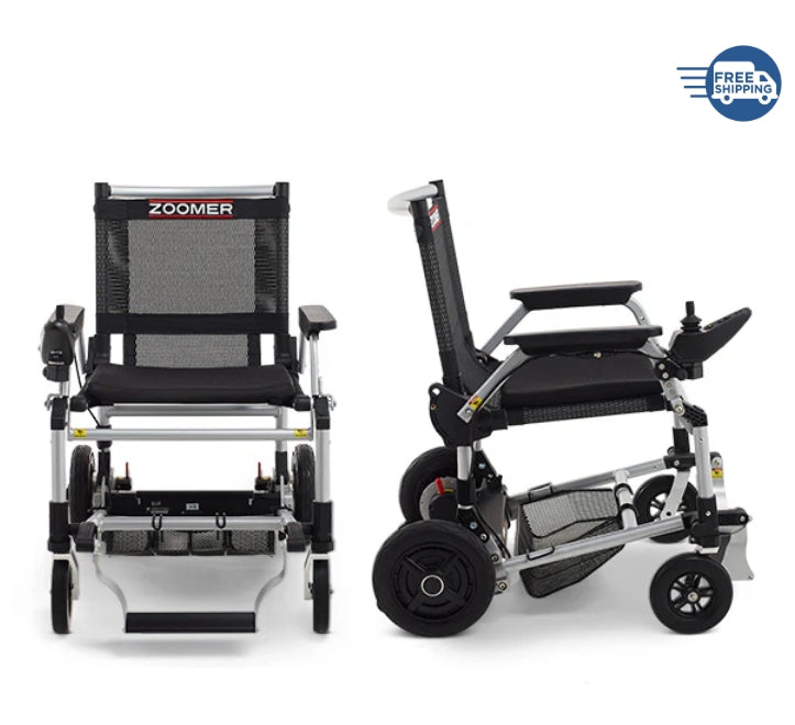 Journey Zoomer Lightweight Folding Power Chair