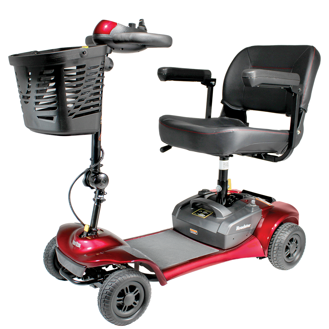 ROADSTER S4: Affordable and fashionable 4-wheel travel scooter