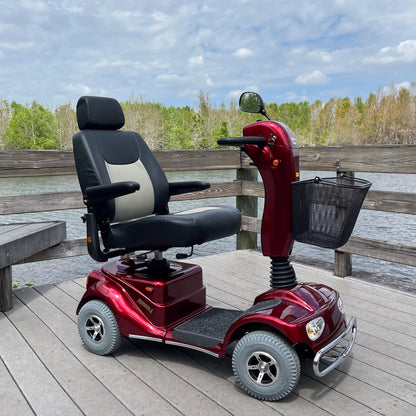 PIONEER 4-Durable four-wheel scooter designed for stability and longer travel distance