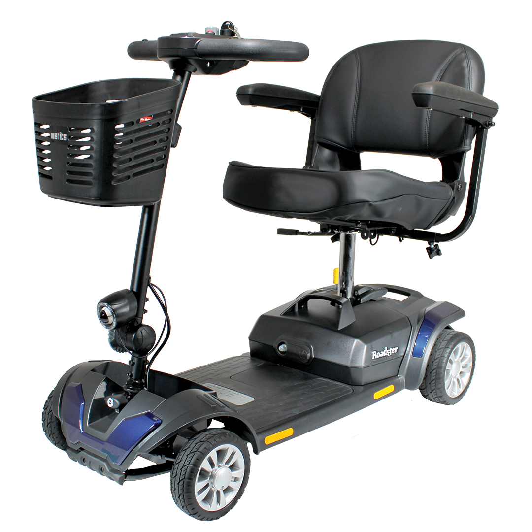 ROADSTER S4: Affordable and fashionable 4-wheel travel scooter