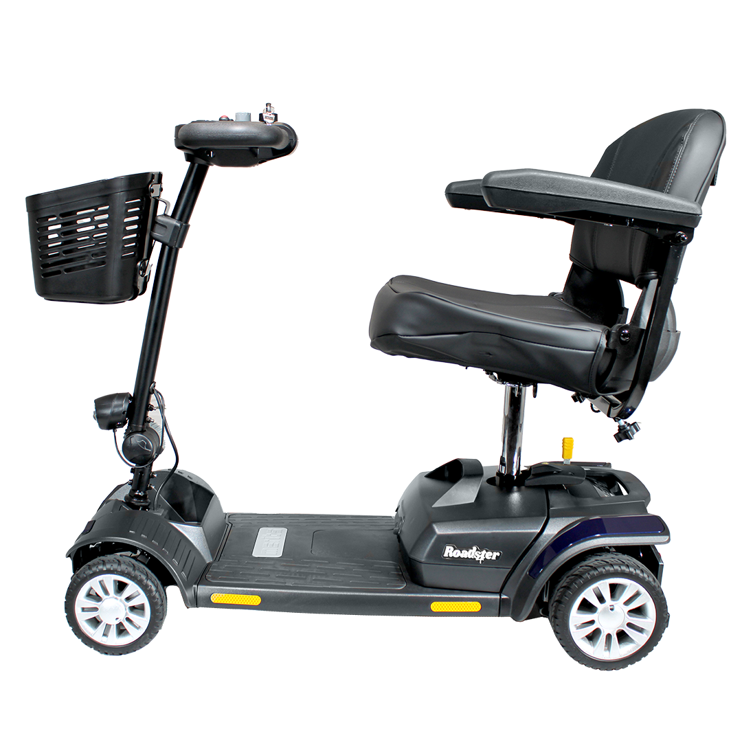 ROADSTER S4: Affordable and fashionable 4-wheel travel scooter