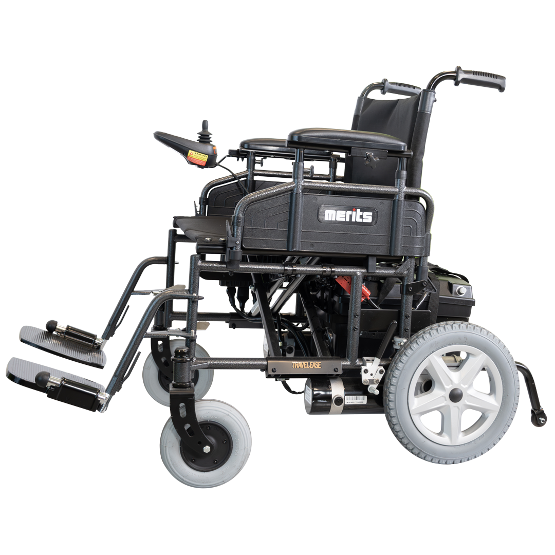 TRAVEL EASE HD-Heavy Duty Foldable Wheelchair