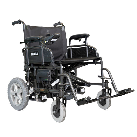 TRAVEL EASE HD-Heavy Duty Foldable Wheelchair