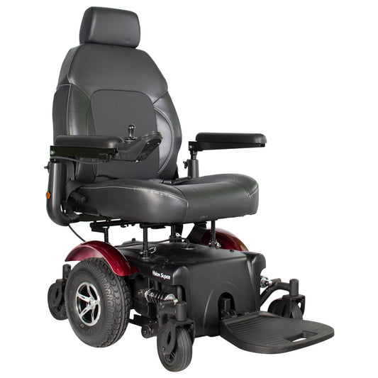 VISION SUPER: Heavy Duty Mid-Wheel Drive Power Wheelchair