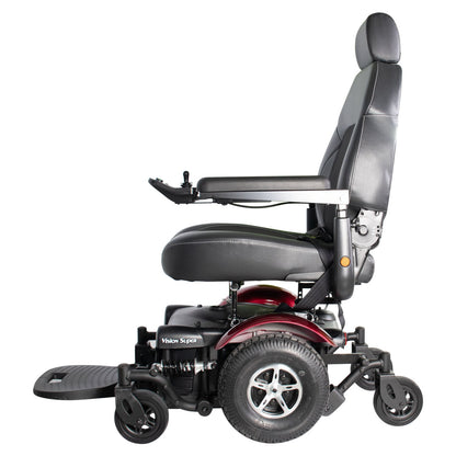 VISION SUPER: Heavy Duty Mid-Wheel Drive Power Wheelchair